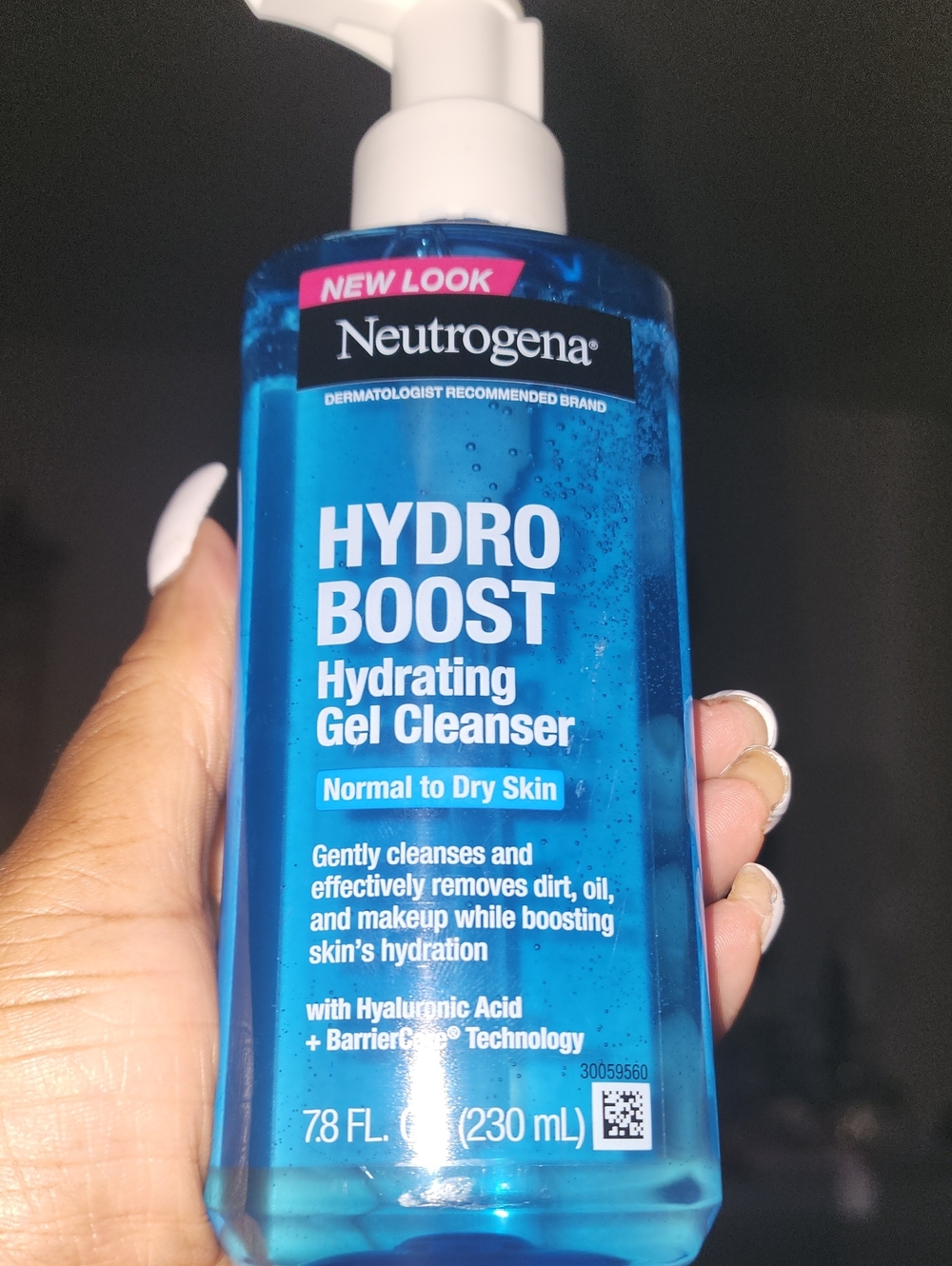 Neutrogena Hydro Boost Hydrating Gel Cleanser For Dry Skin 7.8oz